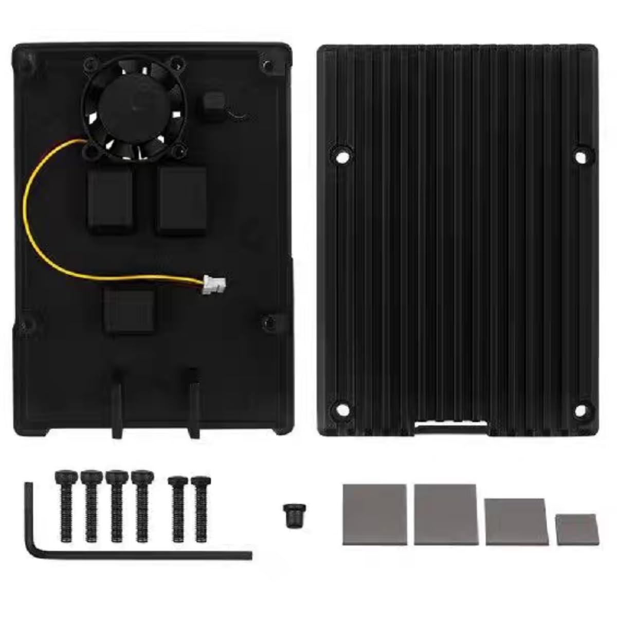 Amazon.co.jp: Vesonn for Raspberry Pi5ケースセット アルミ合金